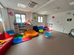 Vue générale de la salle sensorielle du DAPE